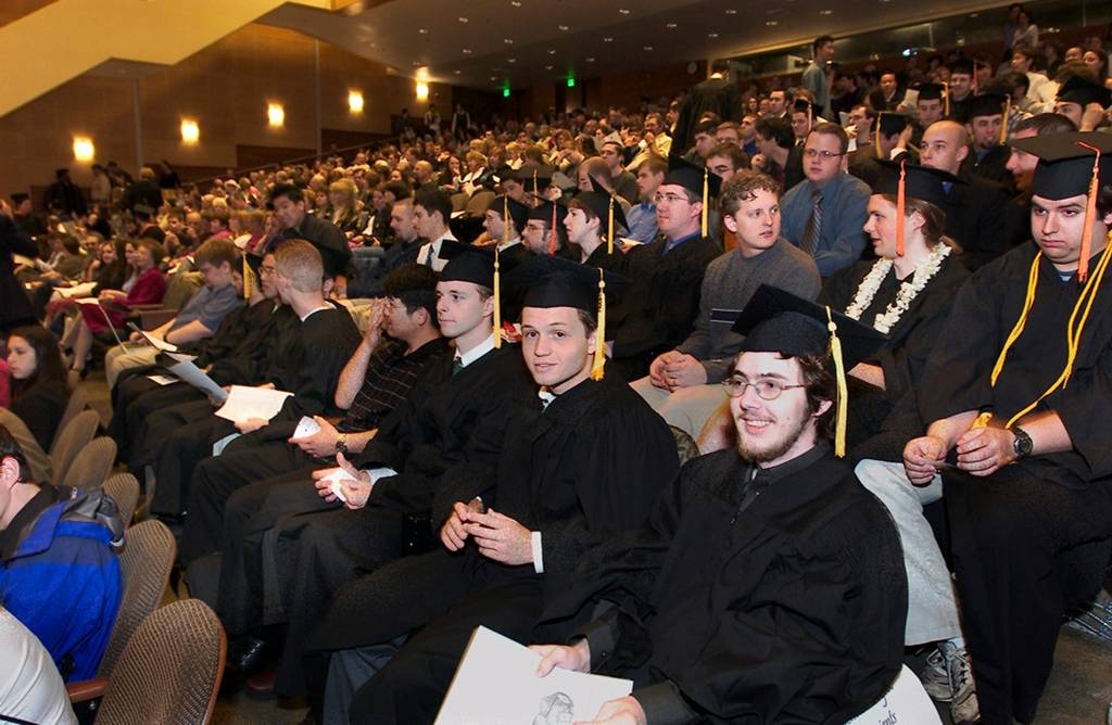 Graduating engineering students
